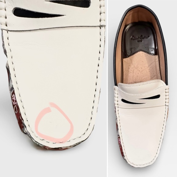 ROBERT GRAHAM
Haryanto Printed Leather Driving Loafers Size 11.5 - Picture 15 of 15